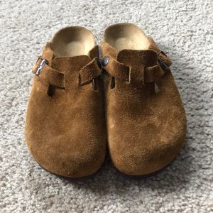 Birkenstock Boston suede size 36 narrow